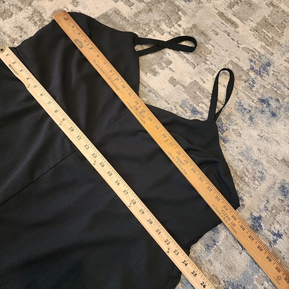 NWT Madewell Black Smocked Thistle Cami Jumpsuit in Plus Size 24. Pockets - Picture 12 of 15